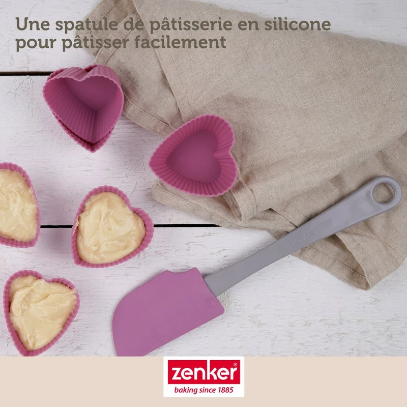 Set de 4 ustensiles de pâtisserie moule à gâteaux bols et spatule Zenker Deluxe