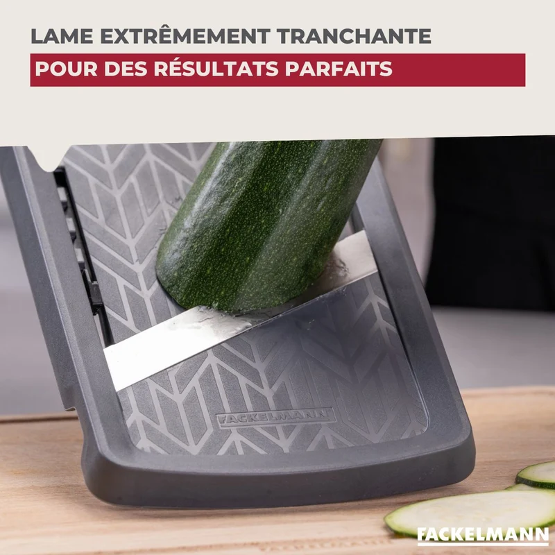 Mandoline réglable 4 hauteurs Fackelmann