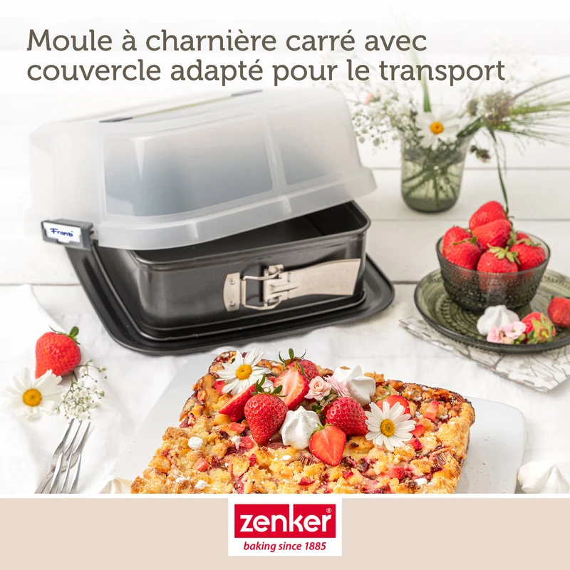 Set de 5 ustensiles de pâtisserie moule à gâteaux bols spatule et verre doseur Zenker Bake Click and Go