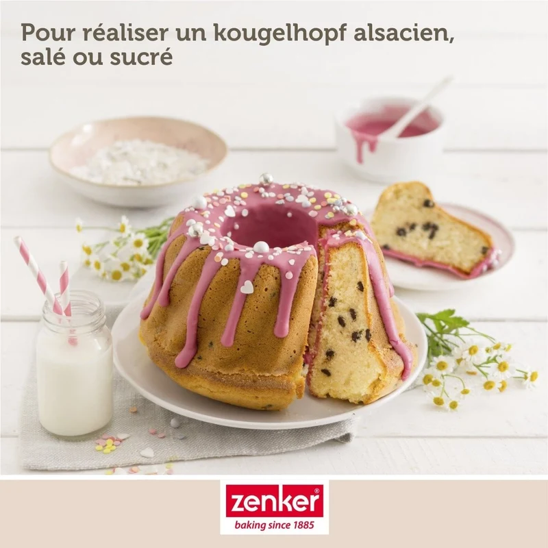 Set de 5 ustensiles de pâtisserie moule à gâteaux bols spatule pâtisserie et verre doseur Spécial mini Spécial mini Zenker Spécial mini