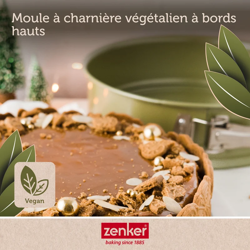 Set de 5 ustensiles de pâtisserie moule à gâteaux bol spatule pâtisserie et verre doseur Zenker Green Vision