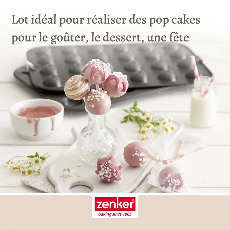 Set de 5 ustensiles de pâtisserie moule à gâteaux bol spatule et verre doseur Spécial créative Spécial créative Zenker Spécial créative