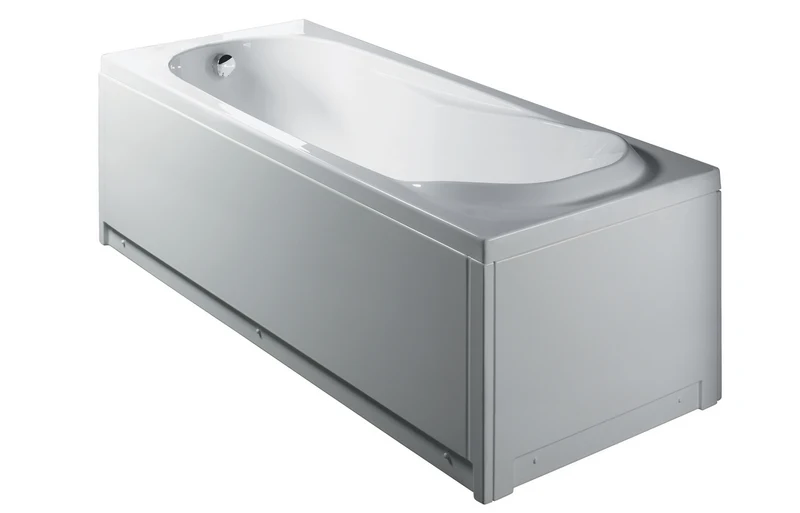 Baignoire Rectangulaire Sans Hydromassage Avec Panneaux Mod.