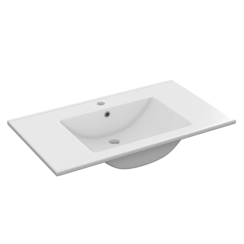 Lavabo console en céramique
