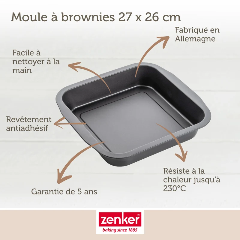 Set de 5 ustensiles de pâtisserie moule à gâteaux bol spatule pâtisserie et verre doseur Spécial créative Spécial créative Zenker Spécial créative