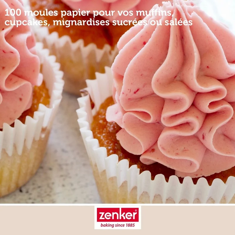 Set de 104 ustensiles de pâtisserie moules à gâteaux bols spatule et verre doseur Zenker Smart Pastry