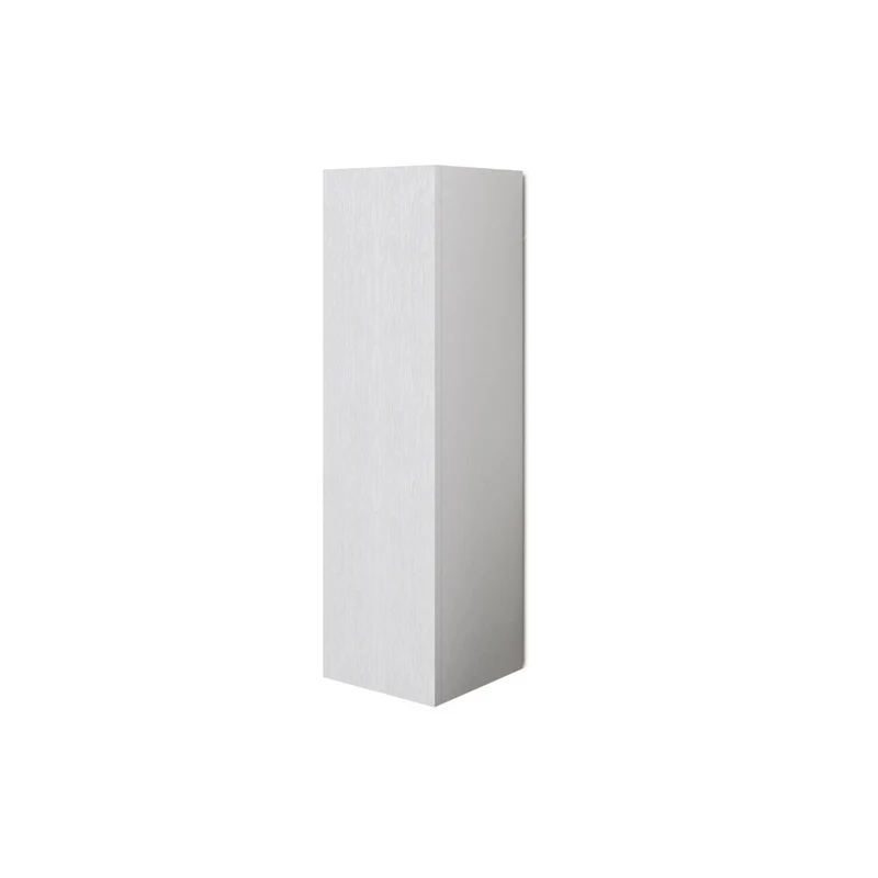 Armoire Murale Multi-usages avec Porte, Blanc H120x30x30cm