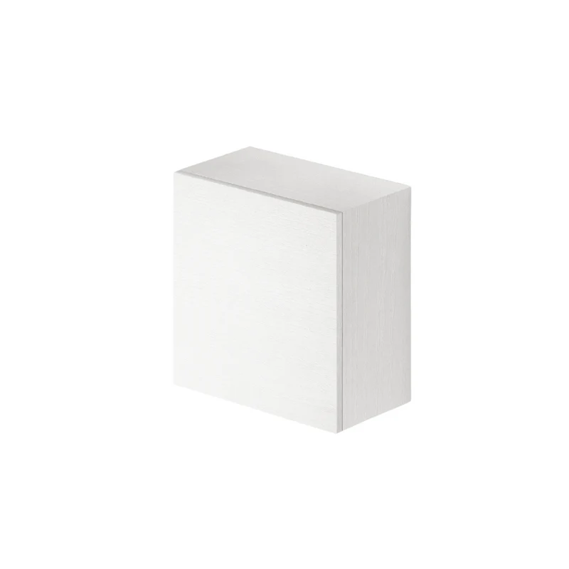Armoire Murale 4 Compartiments Avec Porte, Couleur Blanc, H60x60x30cm
