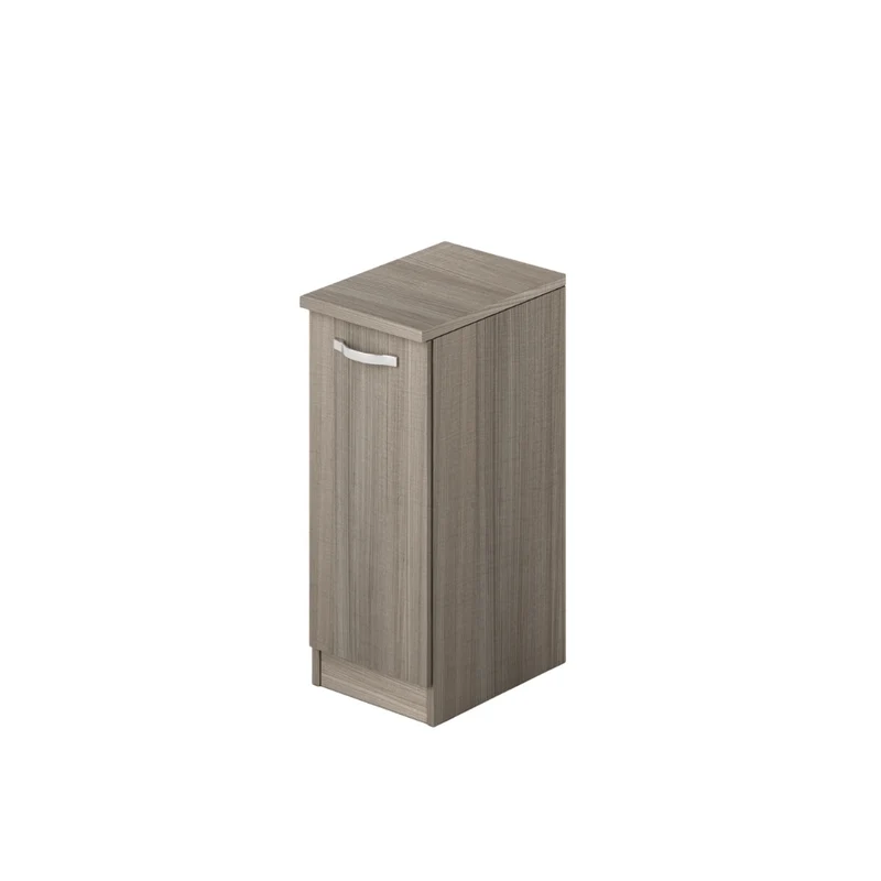 Meuble bas pour buanderie 1 porte coloris Olmo H85,5x36x50cm