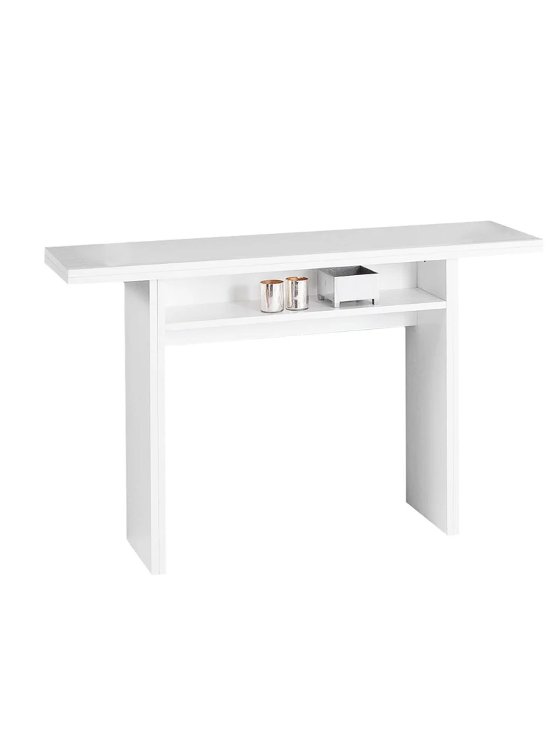 Table Console Extensible Oplà Blanche
