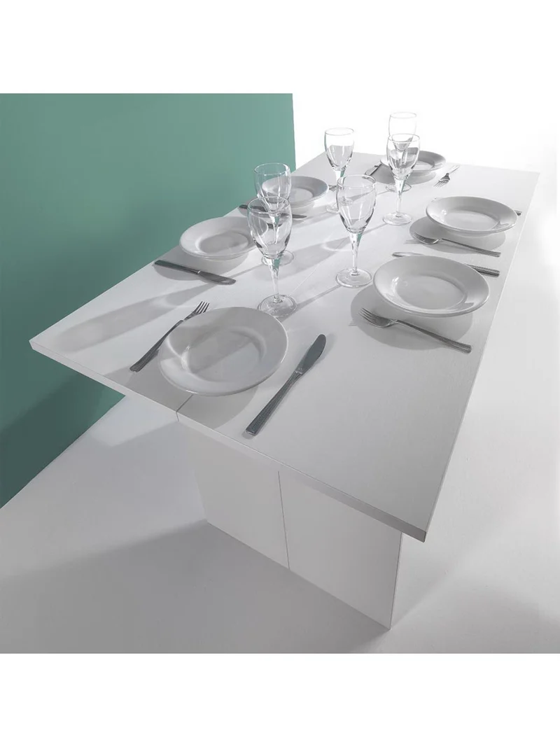 Table Console Extensible Oplà Blanche
