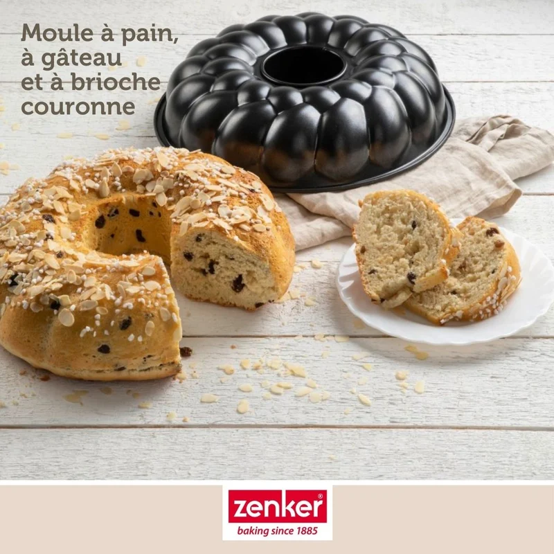 Set de 5 ustensiles de pâtisserie moule à gâteaux bol spatule pâtisserie et verre doseur Black metallic Black mettallic Zenker Black mettallic