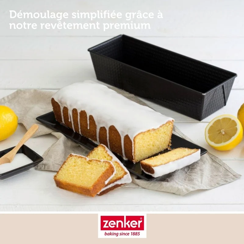 Set de 5 ustensiles de pâtisserie moule à gâteaux bols spatule et verre doseur Black metallic Black mettallic Zenker Black mettallic