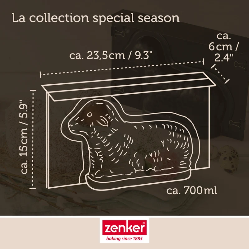 Set de 4 ustensiles de pâtisserie moule à gâteaux 2 bols et spatule Spécial season Spécial season Zenker Spécial season