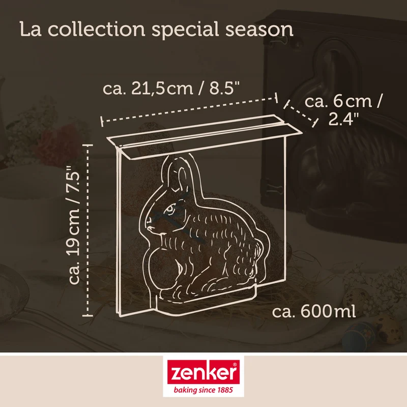 Set de 4 ustensiles de pâtisserie moule à gâteaux 2 bols à mélanger et spatule Spécial season Spécial season Zenker Spécial season