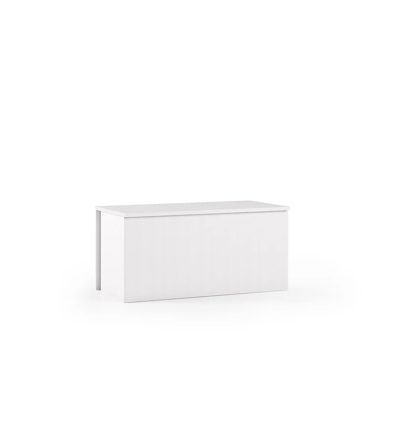 Coffre conteneur blanc à fermeture lente