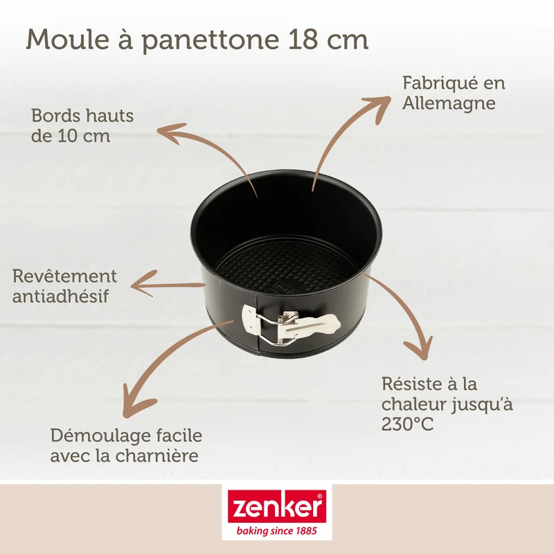 Set de 4 ustensiles de pâtisserie moule à gâteaux 2 bols et spatule pâtisserie Spécial crountries Spécial crountries Zenker Spécial crountries