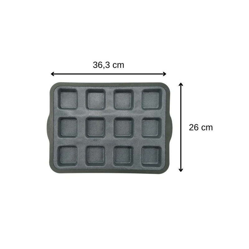 Set à pâtisserie avec 1 moule à gâteaux en silicone fibre de verre, 2 bols à mixer et 1 spatule Zenker Silicone