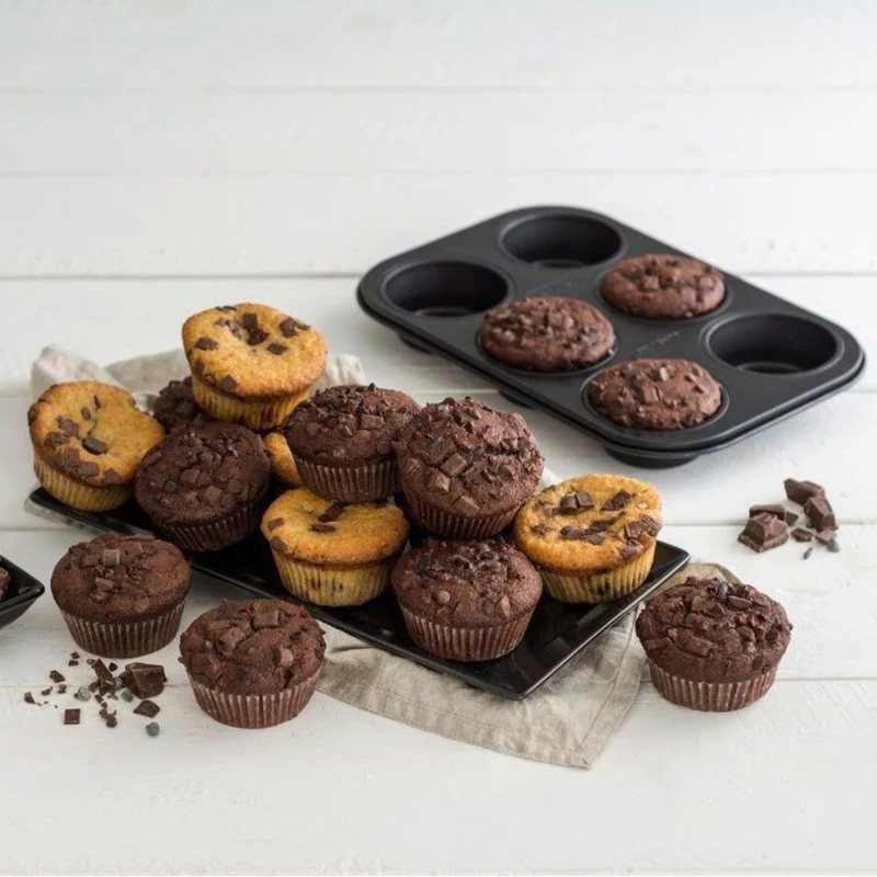 Set de 4 ustensiles de pâtisserie moule à gâteaux 2 bols et spatule pâtisserie Black mettallic Black mettallic Zenker Black mettallic