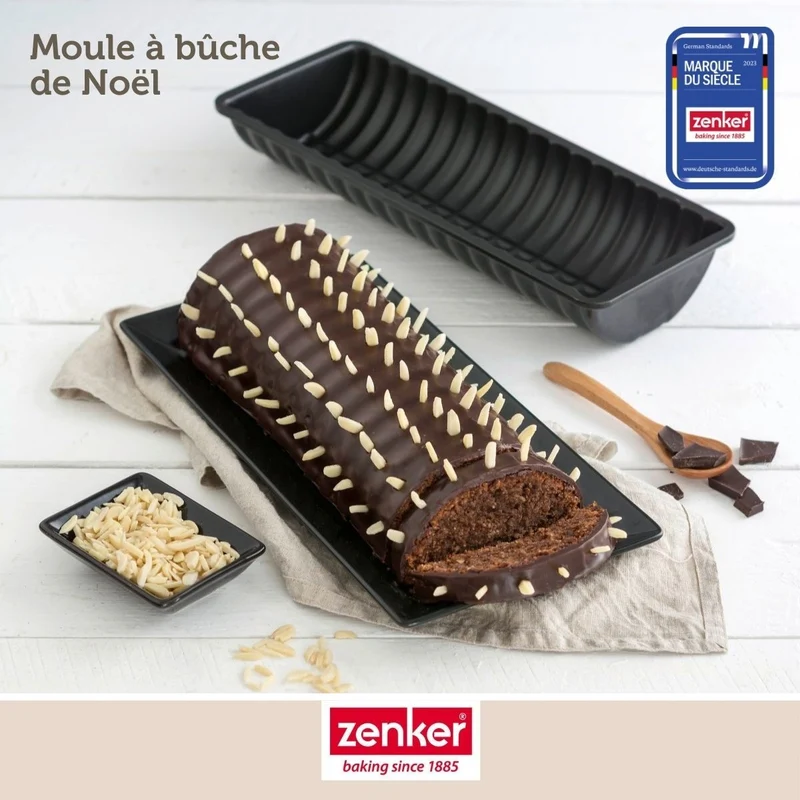 Set de 4 ustensiles de pâtisserie moule à gâteaux 2 bols et spatule pâtisserie Black mettallic Black mettallic Zenker Black mettallic