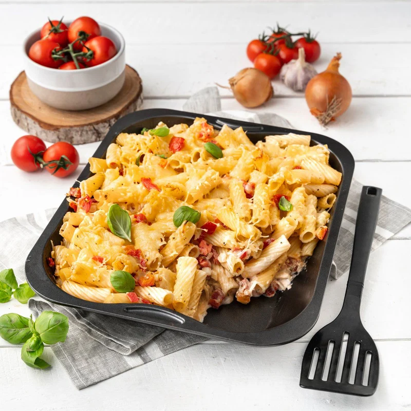 Set de 2 plats four 28/23 cm en acier avec 2 ustensiles Zenker Special cooking
