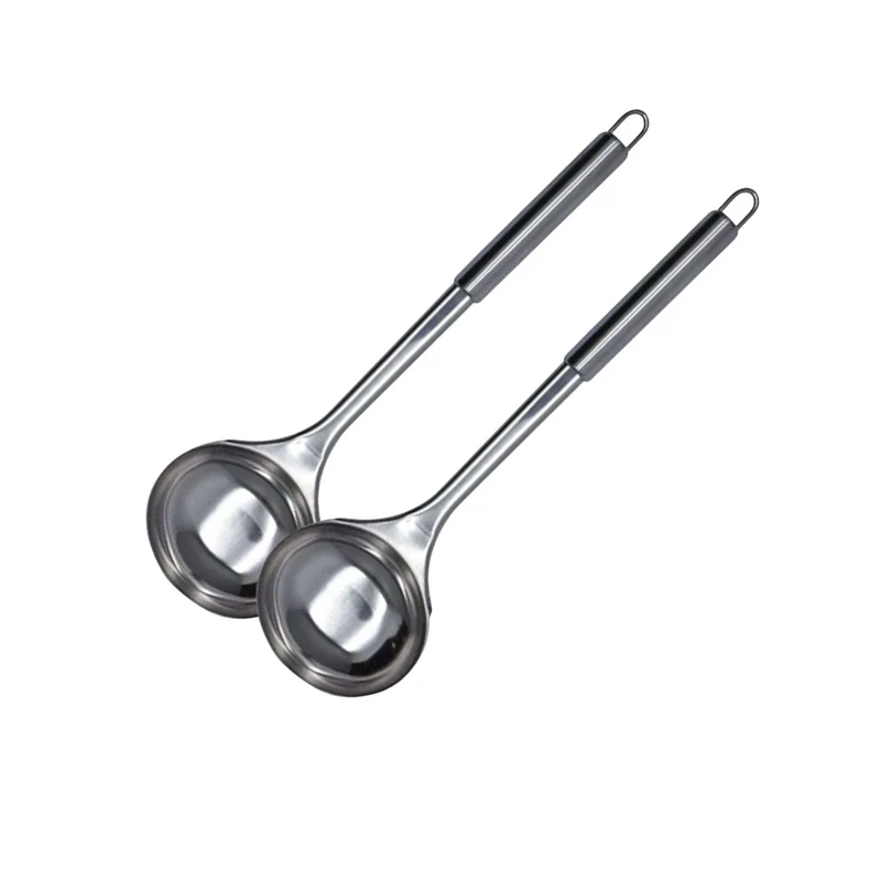 Ensemble de 2 Louches Fackelmann en inox de 32 cm Elemental