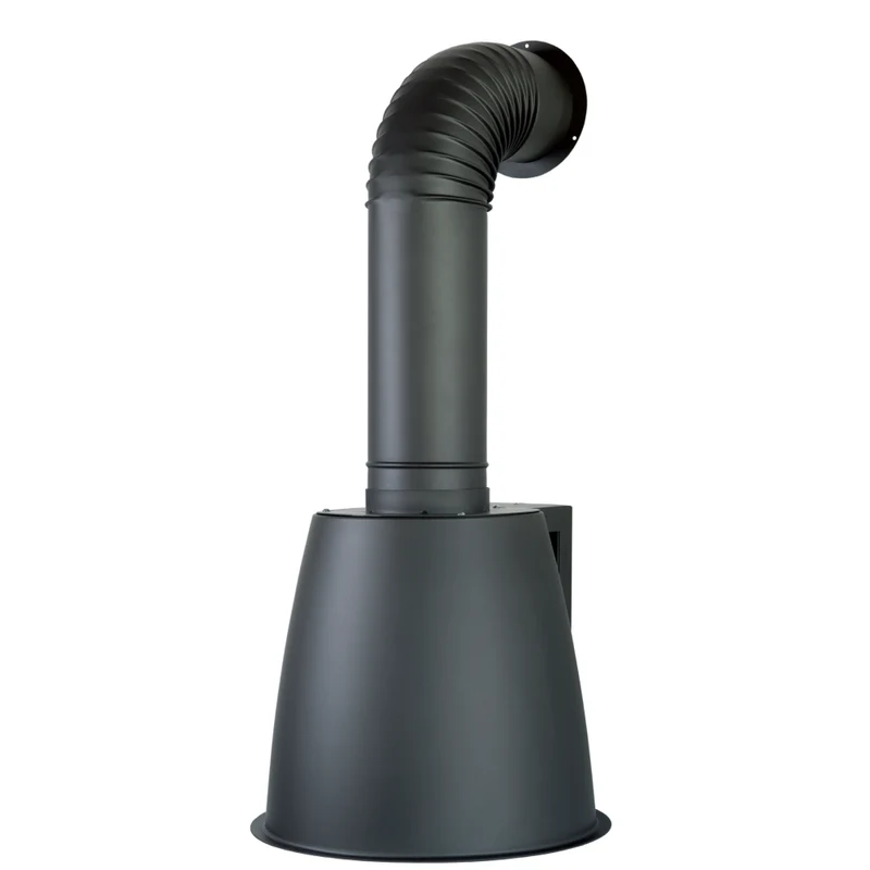Hotte aspirante URBAN LUX PARETE en inox bruni Ø49 cm