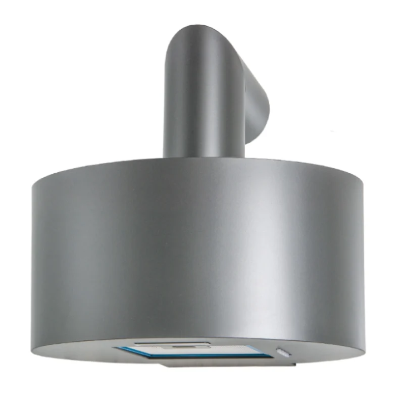Hotte aspirante CURVE en acier inoxydable Piombo Ø60 cm
