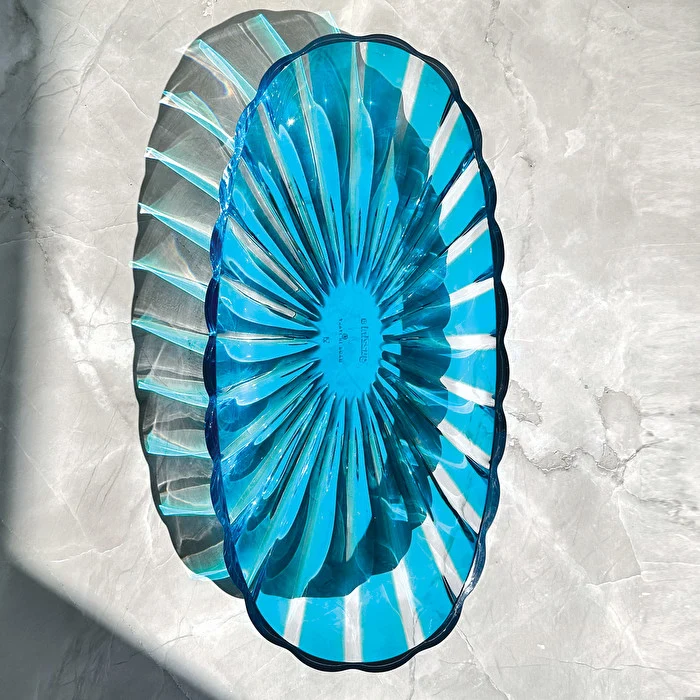 Plateau de service Guzzini Dolcevita turquoise