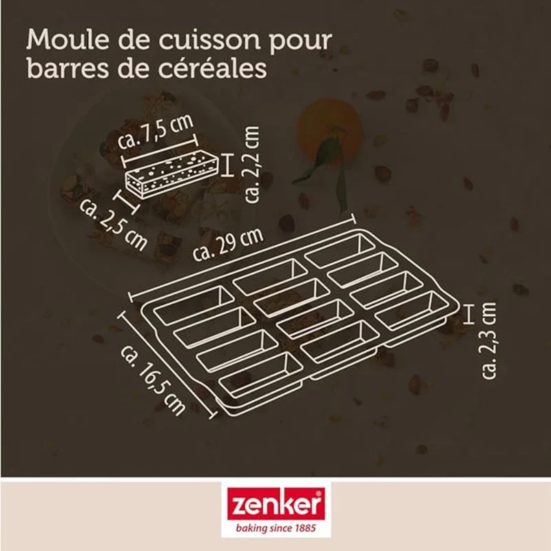 Set de 4 ustensiles de pâtisserie moule à gâteaux bol et spatule Zenker Sweet Sensation