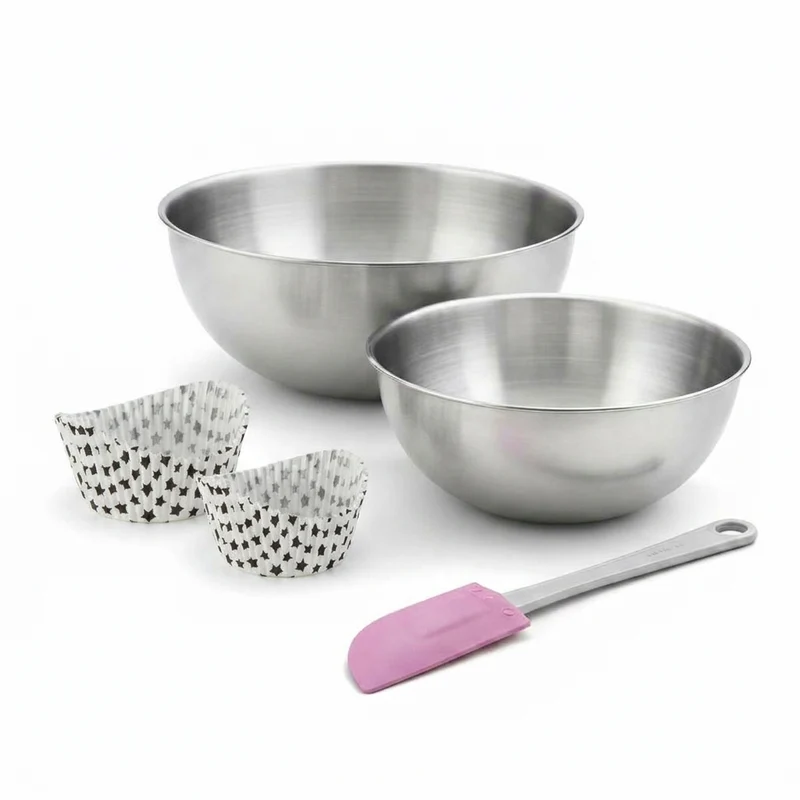 Set de 53 ustensiles de pâtisserie 50 moules à gâteaux 2 bols et 1 spatule pâtisserie Zenker Smart Pastry