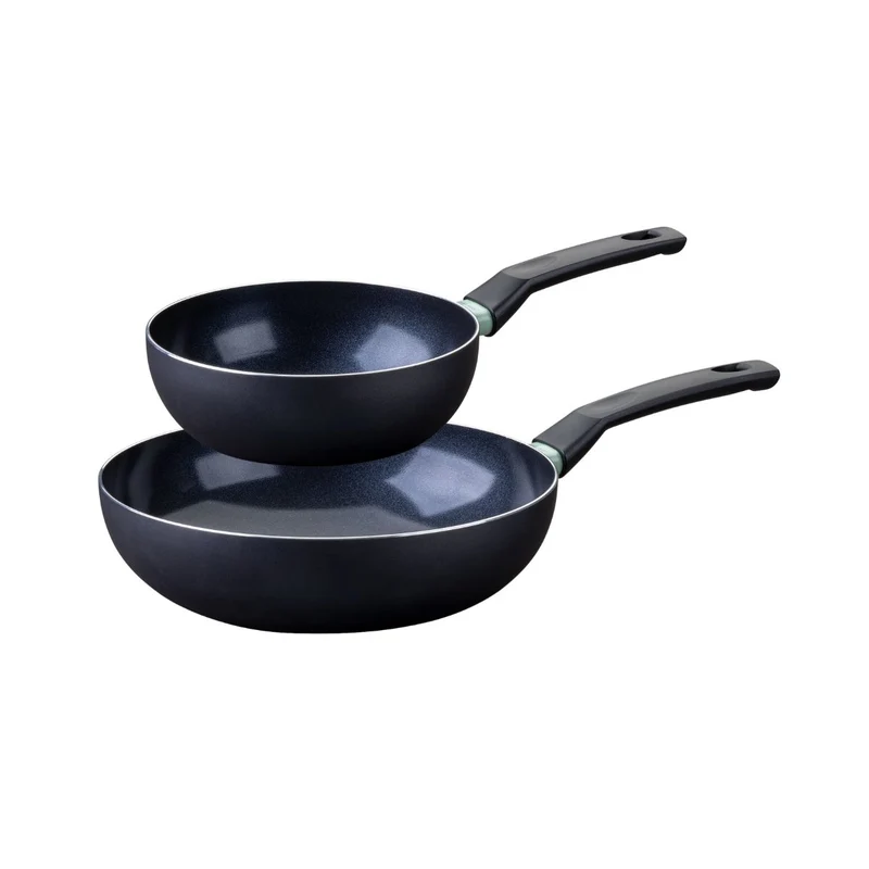 Ensemble de 2 woks de 20 et 28 cm Fackelmann Brandao