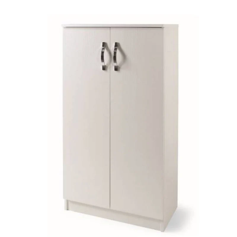 Armoire polyvalente Gabriella 130x71x38 cm Frêne blanc
