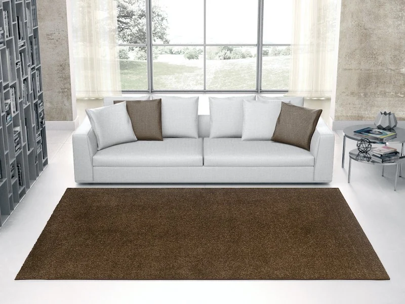 Tapis maison marron 60 x 110 centimètres