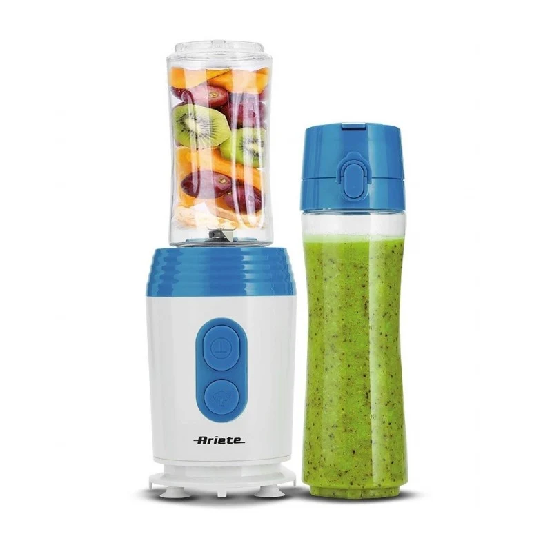 Mixeur avec 2 bouteilles portables DrinkNGo sous vide Ariete 350 w