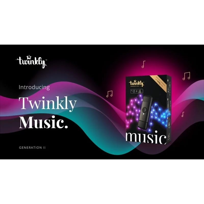 Twinkly Music - Dongle USB pour lumières de Noël avec effets lumineux synchronisés avec la musique