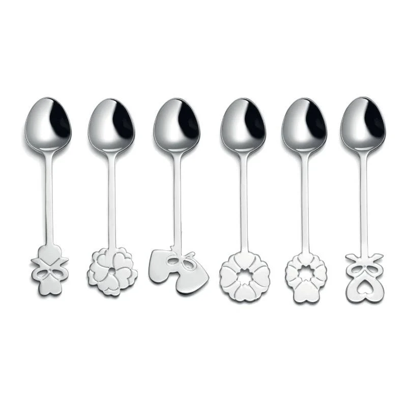 Coffret de 6 cuillères à café Love Guzzini