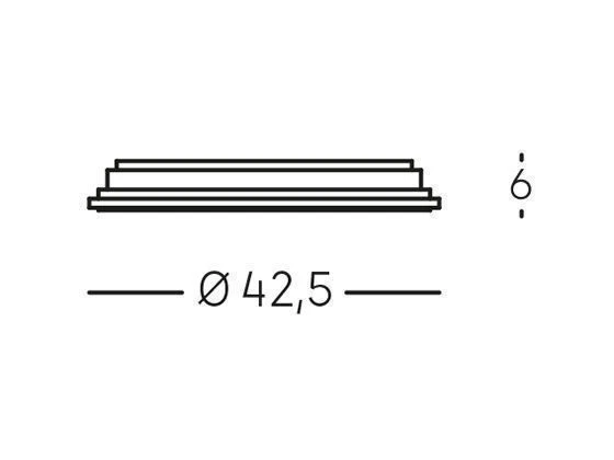 Plafonnier intérieur avec télécommande 30W 2400 Lumen 3000K-5500K Blanc