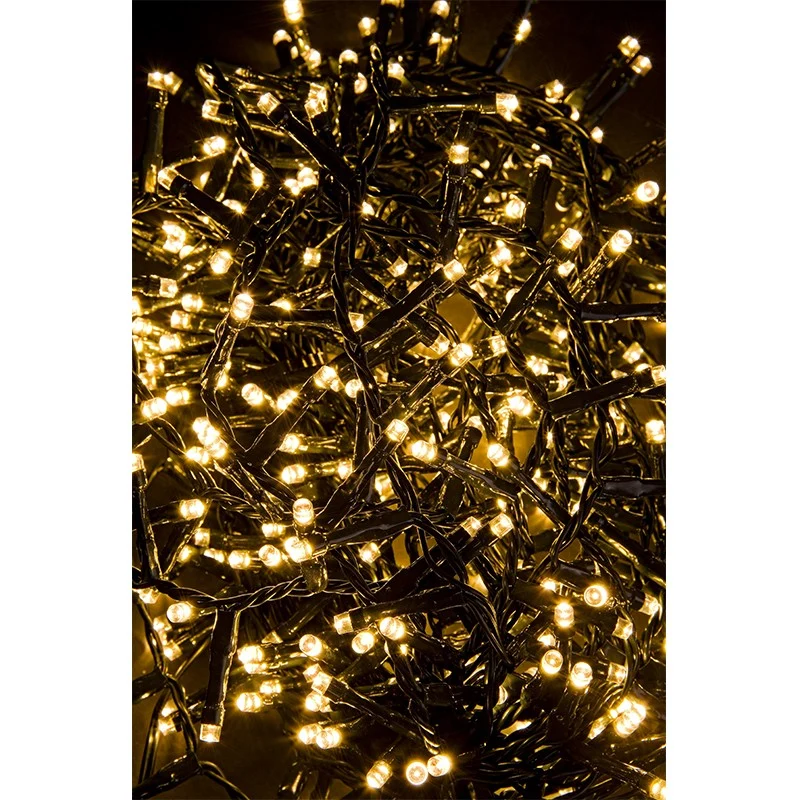 Lumières de Noël LED Classiques Fil Vert 760 LED