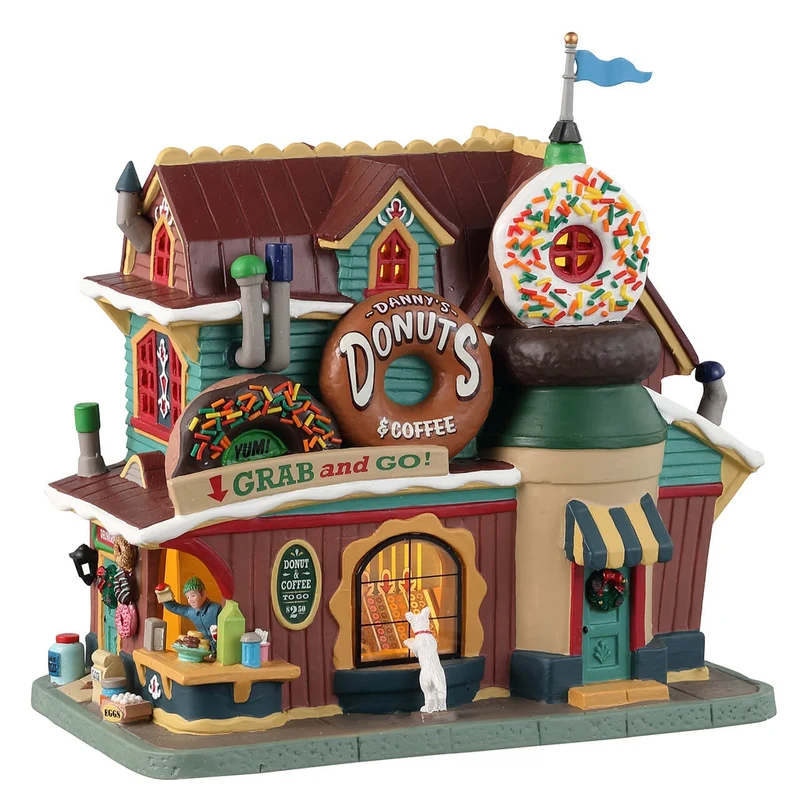 Lemax Pâtisserie et Café de Danny pour le Village de Noël - 20x19,3x11,5 cm