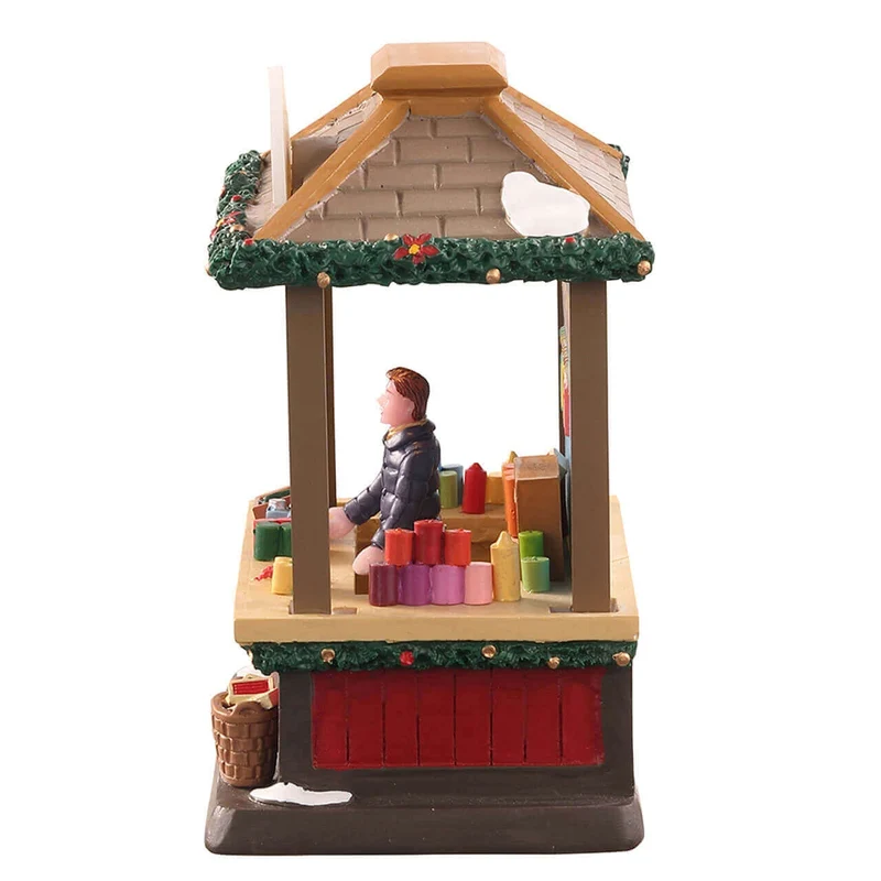Lemax Bougies de Noël - Ambiance festive pour votre village de Noël - 14,2 x 10,6 x 8,5 cm