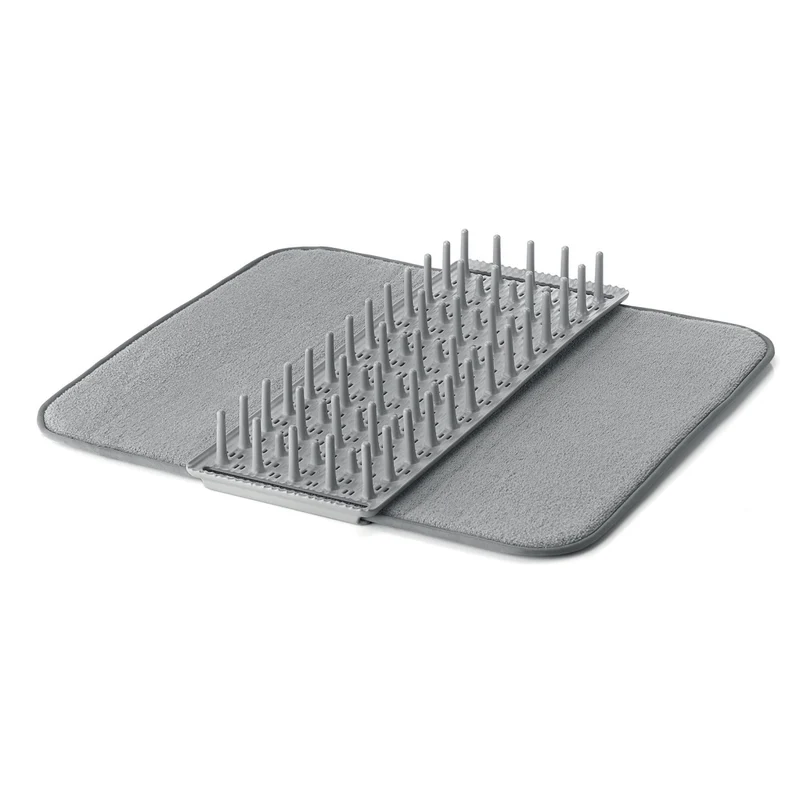 Guzzini - Égouttoir à vaisselle avec tapis dry&safe Tierra 'Made for Nature' gris