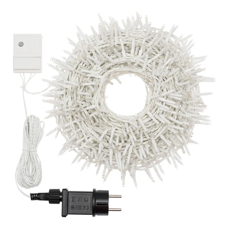 Chaîne Ruban ø6cm NTLG 1000 MiniLED Blanc 4+30,5m Lumières de Noël