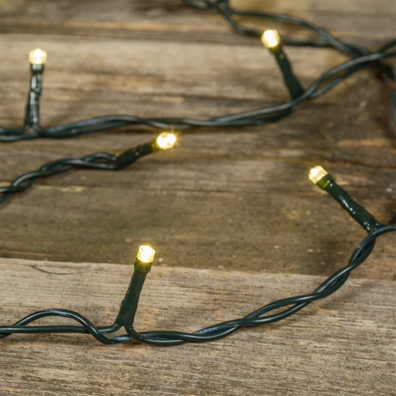 Chaîne Lumineuse 1000 LED 50m avec Panneau Solaire