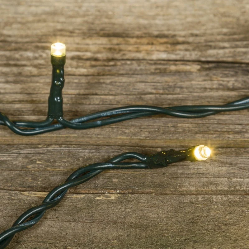 Chaîne Lumineuse 1000 LED 50m avec Panneau Solaire