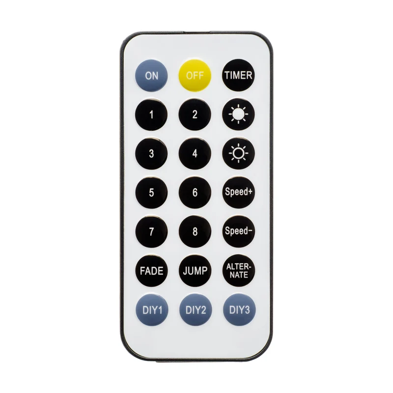Chaîne Lumineuse de Noël 20m M-P18 200 MicroLED Télécommande IR 21 Fonctions