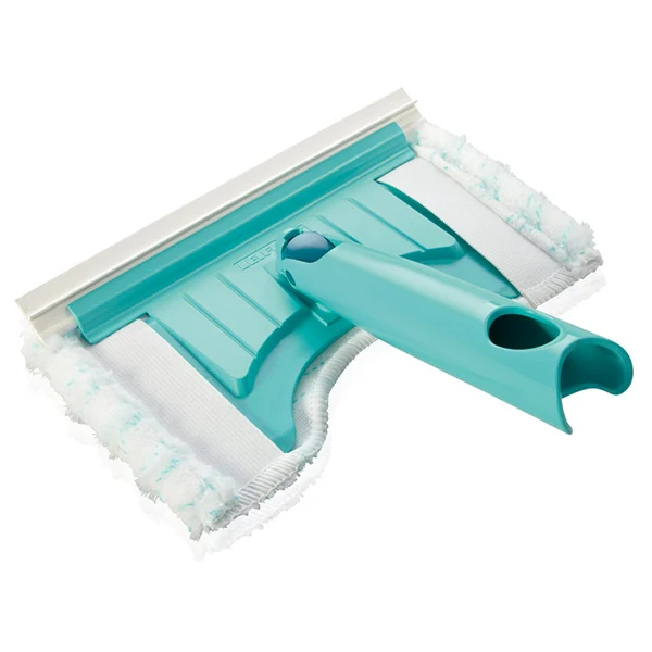 Chiffon de nettoyage pour salle de bain avec feuille de caoutchouc et joint pivotant à 360° - Largeur 20 cm