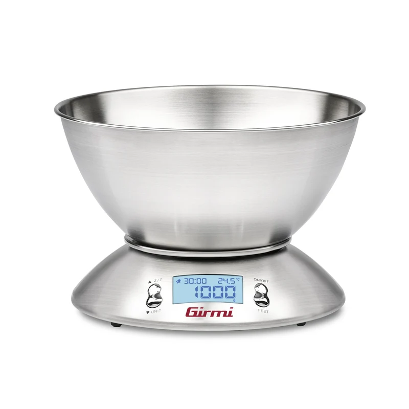 Balance de cuisine électronique 1Gr/5Kg avec bol en acier inoxydable