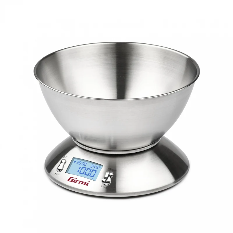 Balance de cuisine électronique 1Gr/5Kg avec bol en acier inoxydable