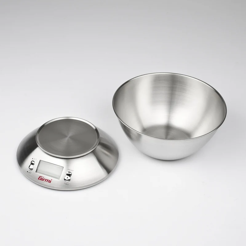 Balance de cuisine électronique 1Gr/5Kg avec bol en acier inoxydable